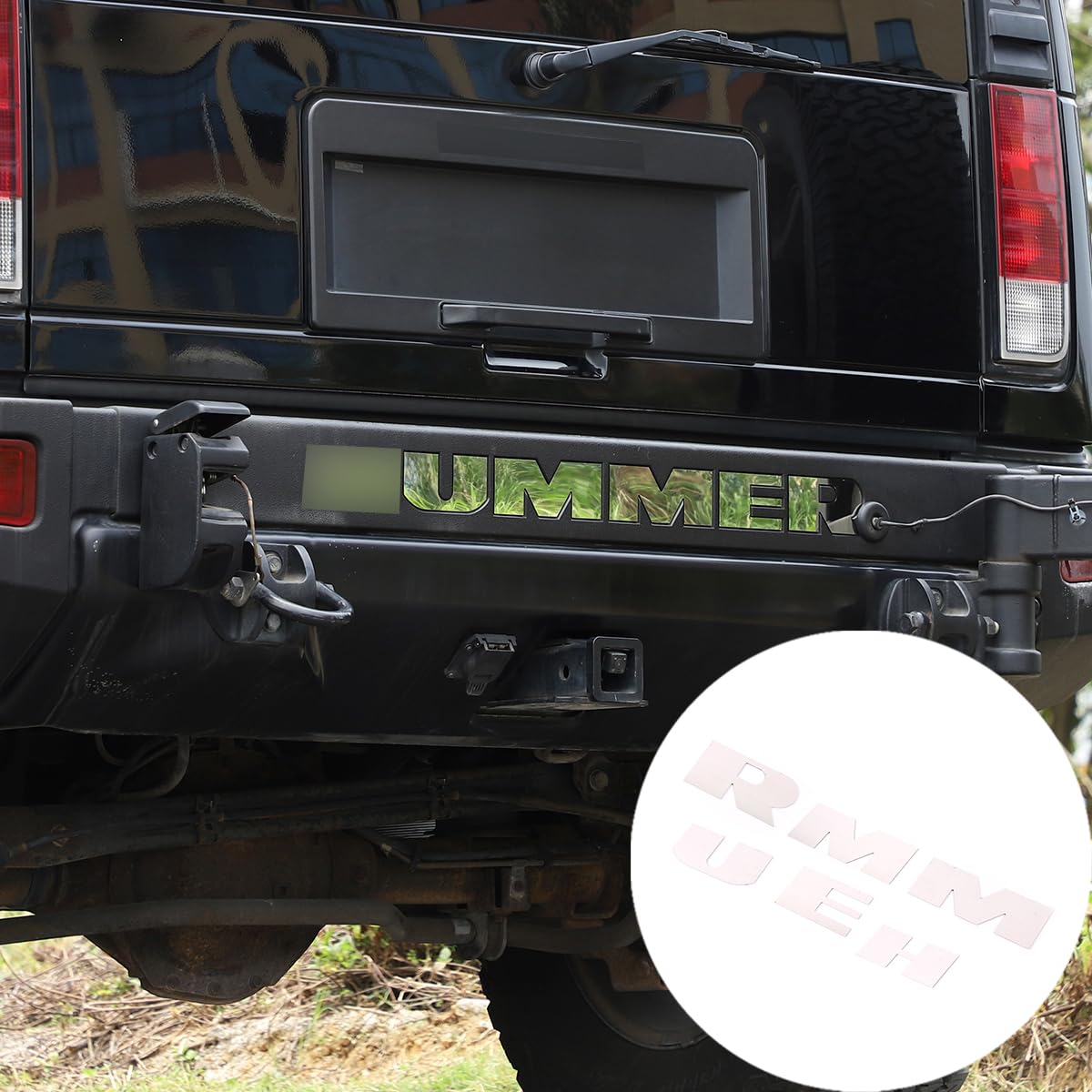 Amazon | Sauicemy ハマー H2 2003年～2009年に対応 リアバンパー装飾